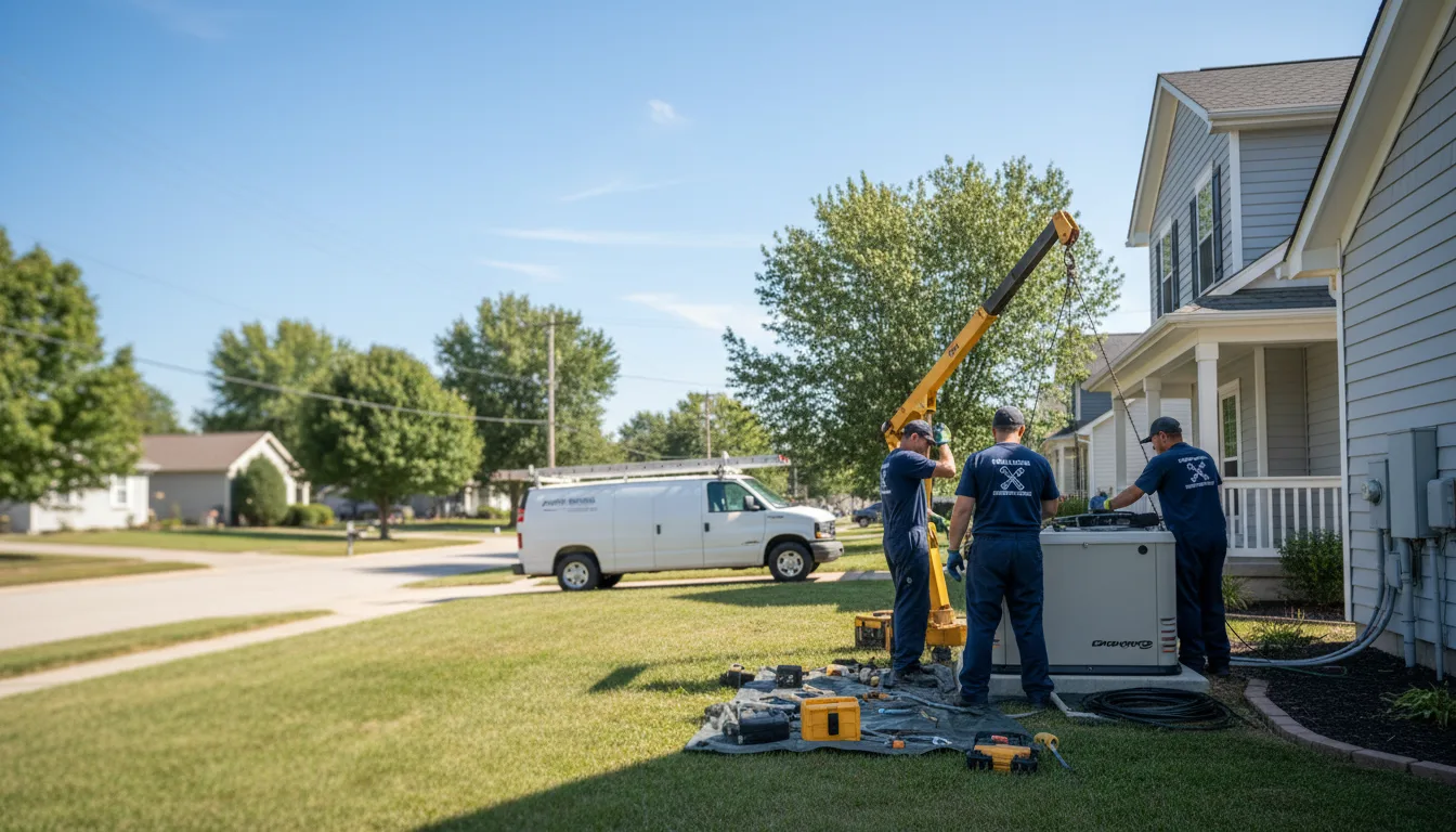 Generator Installation in The Colony, TX near me